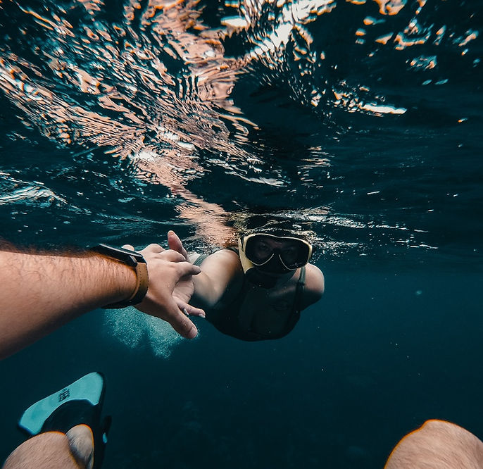 Snorkeling at Casa Pronoia
