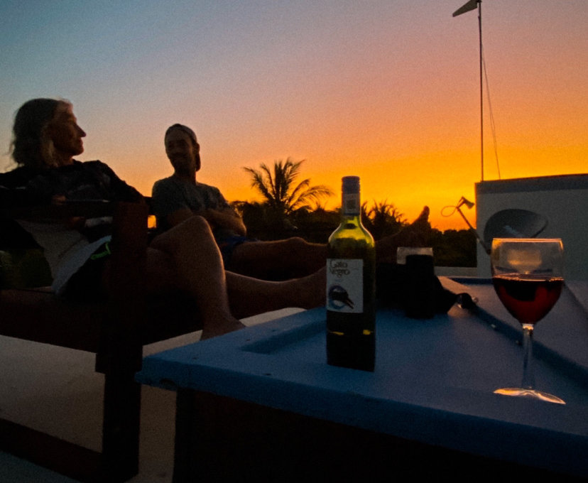 Sunset at Casa Pronoia