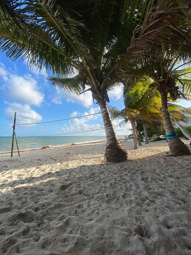 Beach at the front yard